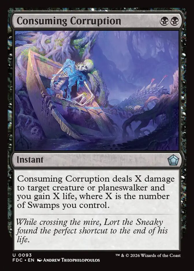 Consuming Corruption (93) - Foundations Commander (FDC)