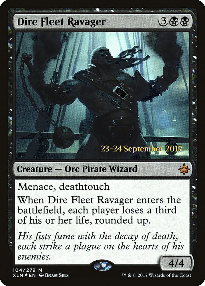 Dire Fleet Ravager (104s) - Ixalan Promos (PXLN)