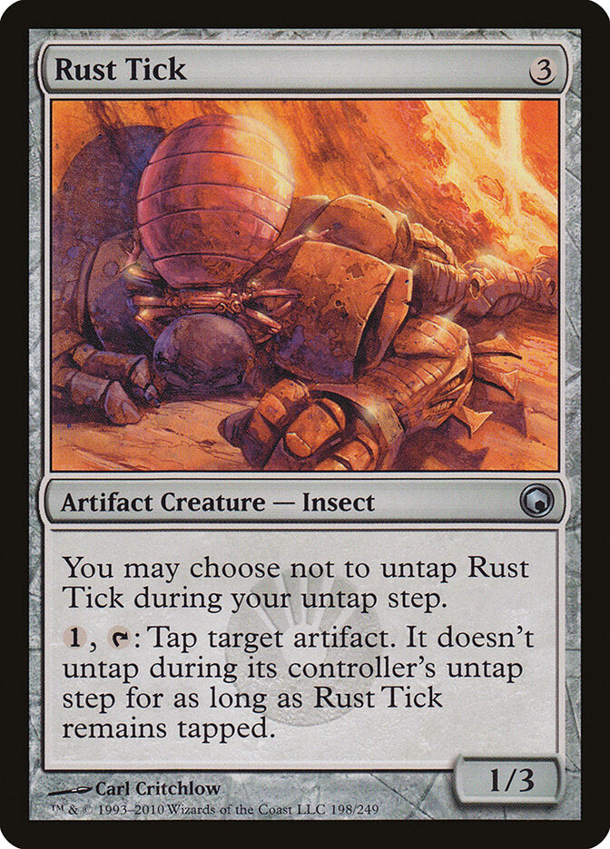 Rust Tick (198) - Scars of Mirrodin (SOM)