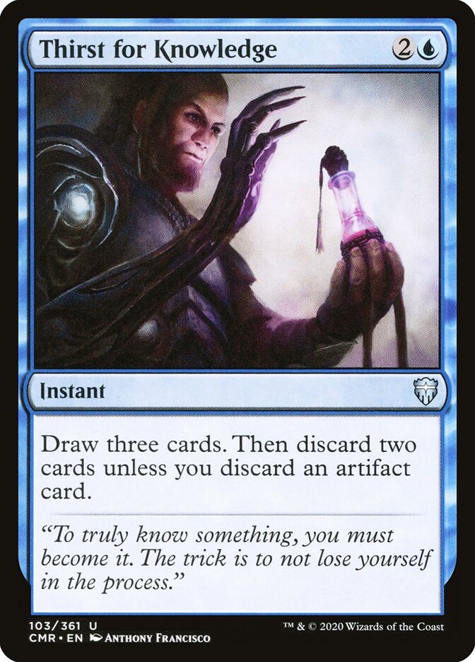 Thirst for Knowledge (103) - Commander Legends (CMR)