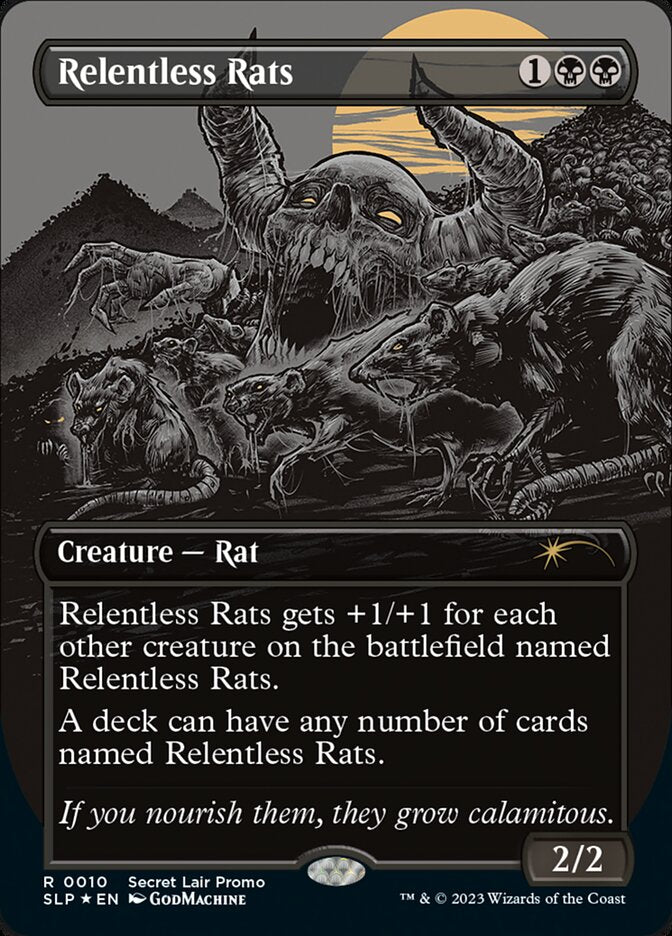 Relentless Rats (10) - Secret Lair Promo (SLP)