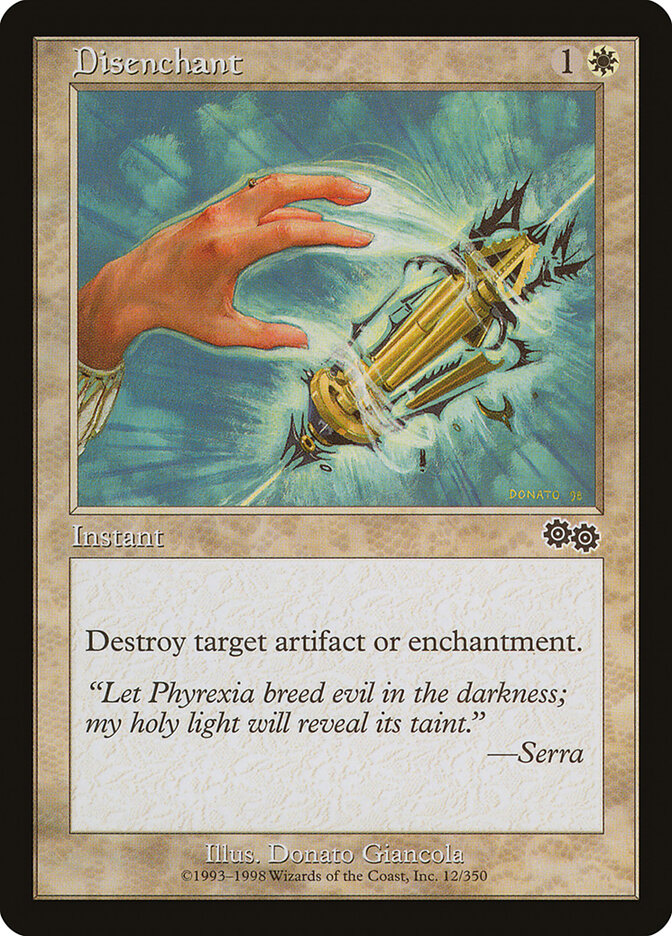 Disenchant (12) - Urza's Saga (USG)