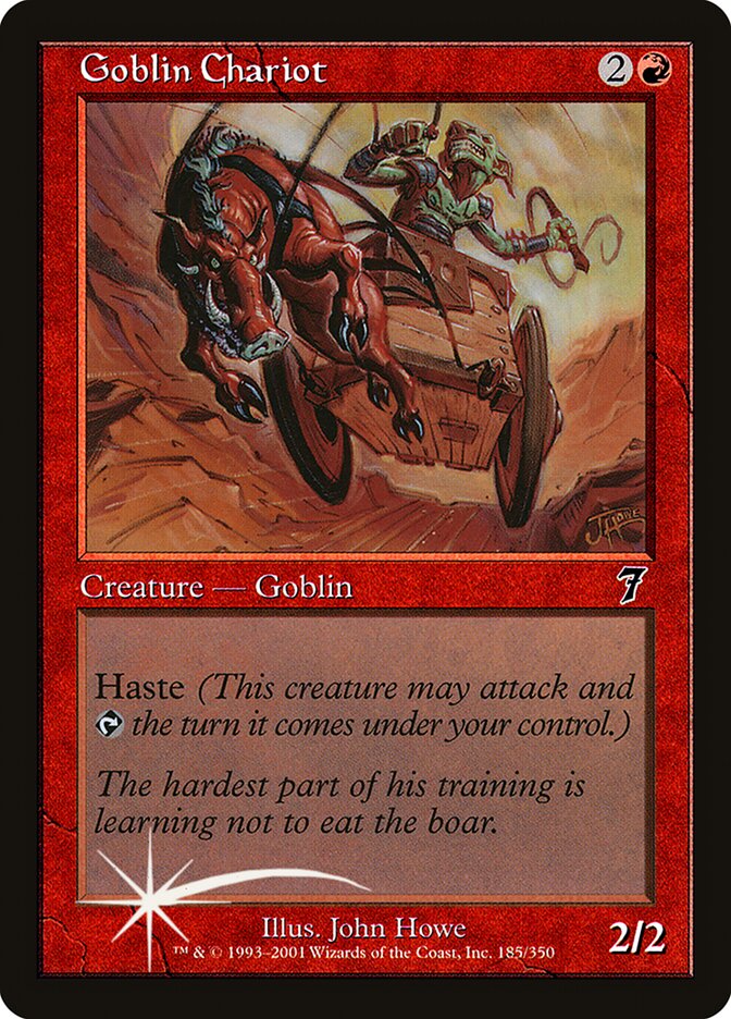 Goblin Chariot (185) - Seventh Edition (7ED)