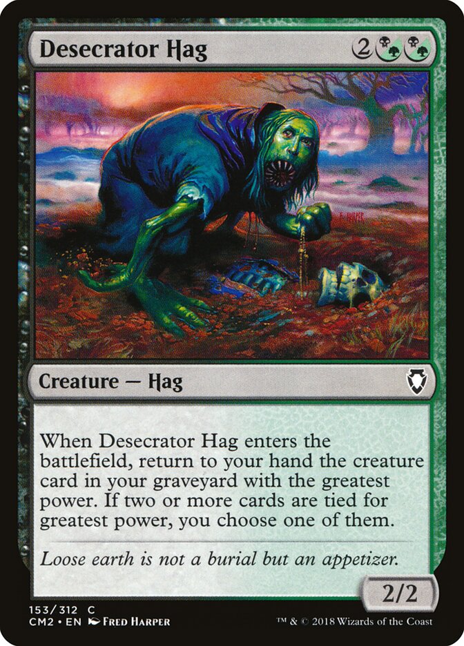 Desecrator Hag (153) - Commander Anthology Volume II (CM2)