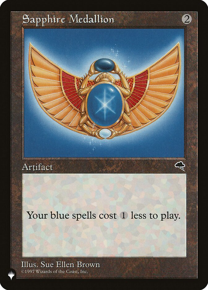 Sapphire Medallion (TMP-306) - The List (PLST)