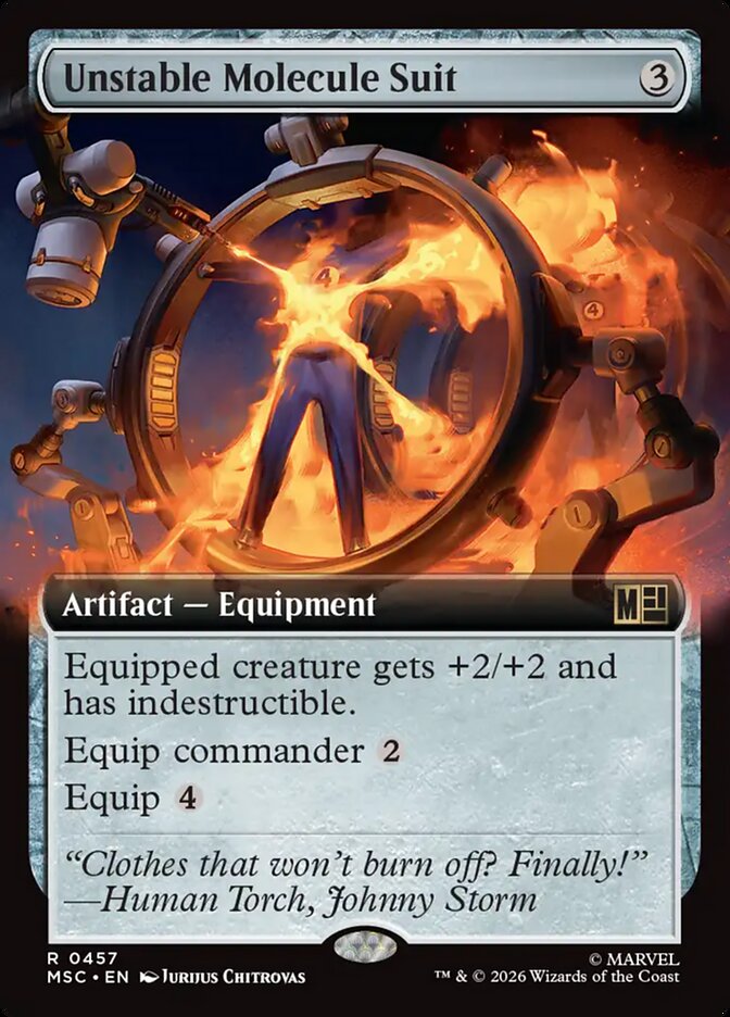 Unstable Molecule Suit (457) - Marvel Super Heroes Commander (MSC)
