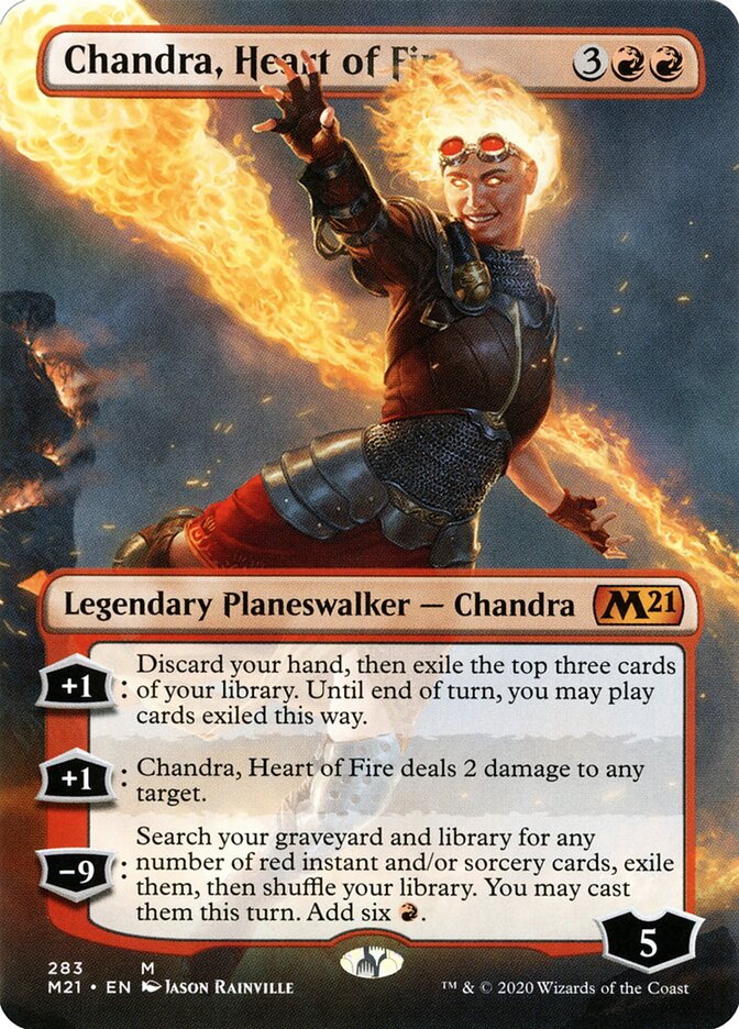 Chandra, Heart of Fire (283) - Core Set 2021 (M21)