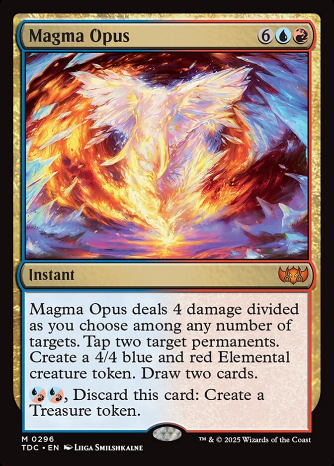 Magma Opus (296) - Tarkir: Dragonstorm Commander (TDC)