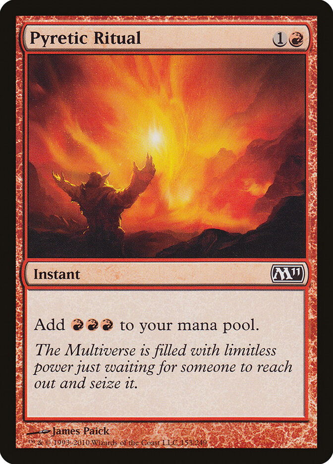 Pyretic Ritual (153) - Magic 2011 (M11)