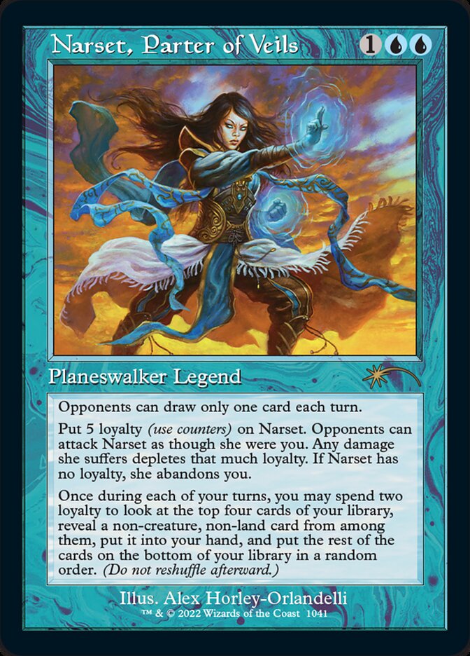 Narset, Parter of Veils (1041) - Secret Lair Drop (SLD)