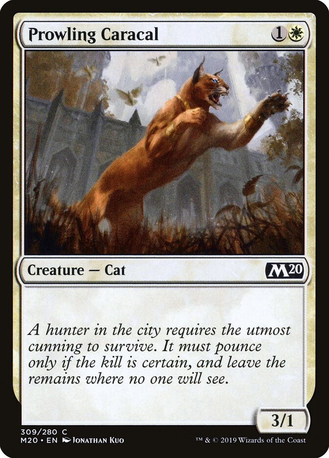 Prowling Caracal (309) - Core Set 2020 (M20)