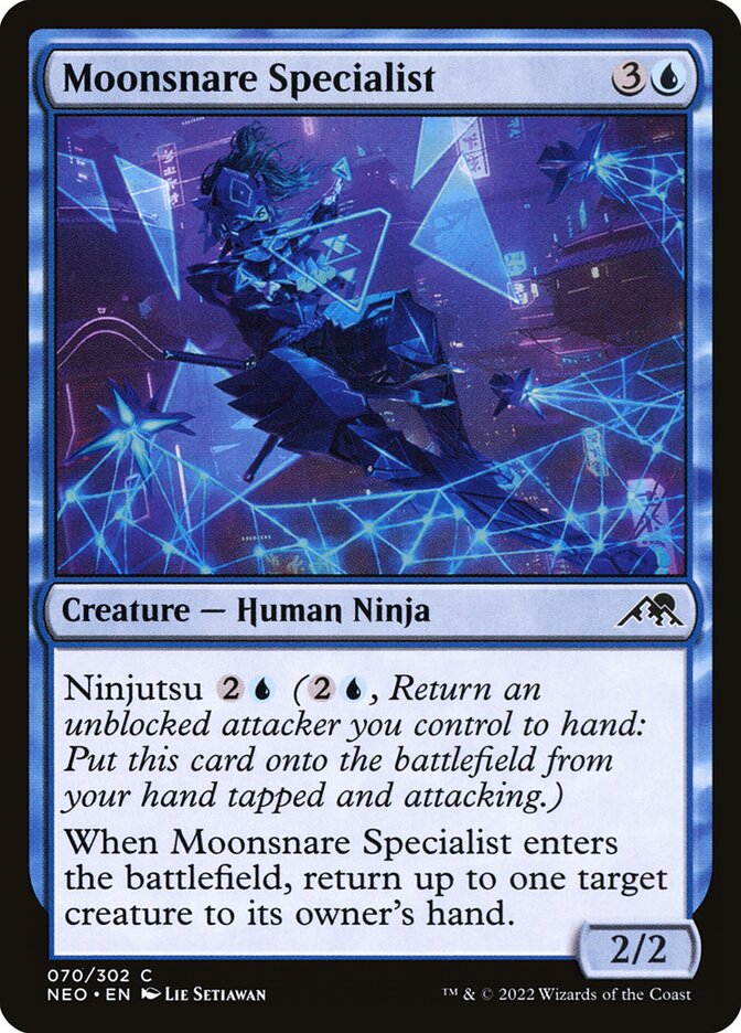 Moonsnare Specialist (70) - Kamigawa: Neon Dynasty (NEO)
