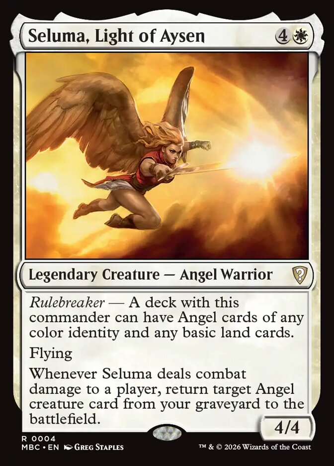 Seluma, Light of Aysen (4) - Mystery Booster Commander Edition (MBC)