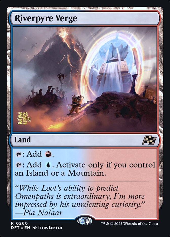 Riverpyre Verge (260s) - Aetherdrift Promos (PDFT)