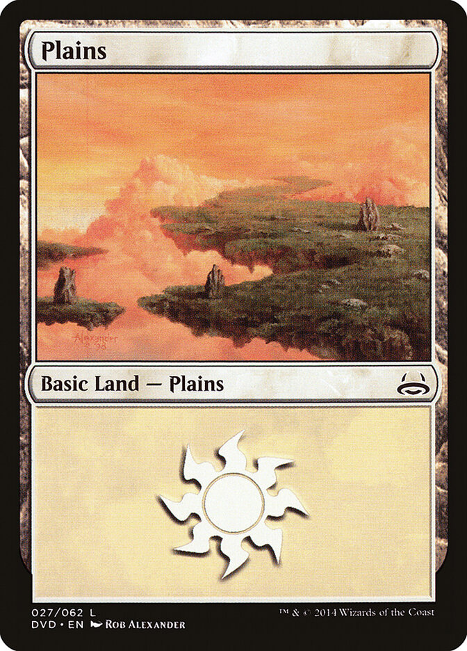 Plains (27) - Duel Decks Anthology: Divine vs. Demonic (DVD)