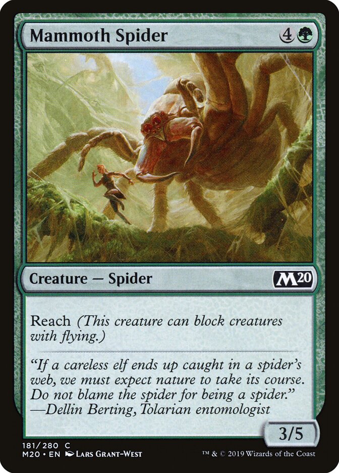 Mammoth Spider (181) - Core Set 2020 (M20)