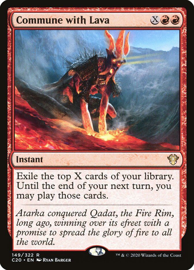 Commune with Lava (149) - Commander 2020 (C20)