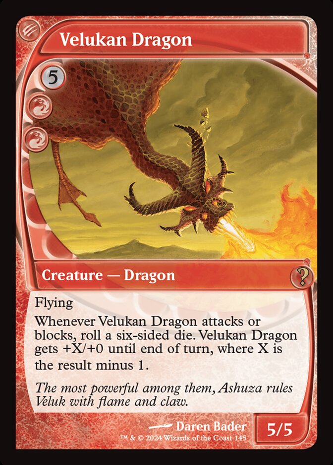 Velukan Dragon (145) - Mystery Booster 2 (MB2)