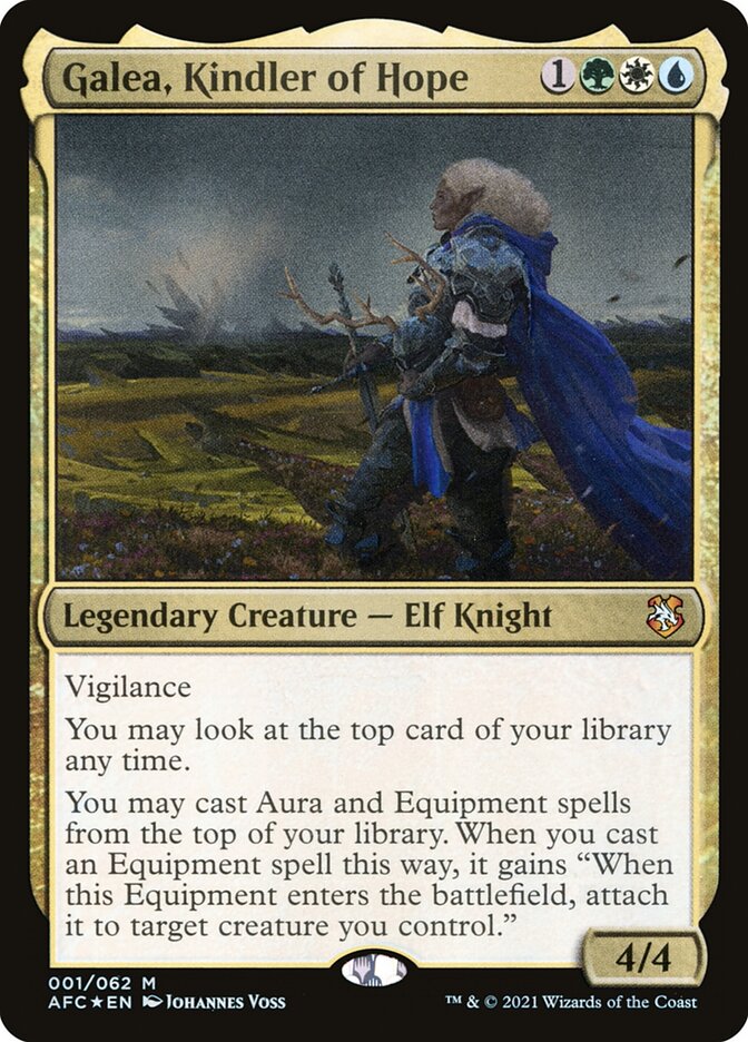 Galea, Kindler of Hope (1) - Forgotten Realms Commander (AFC)