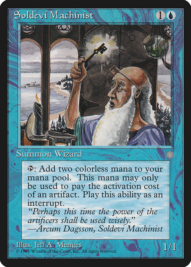 Soldevi Machinist (102) - Ice Age (ICE)