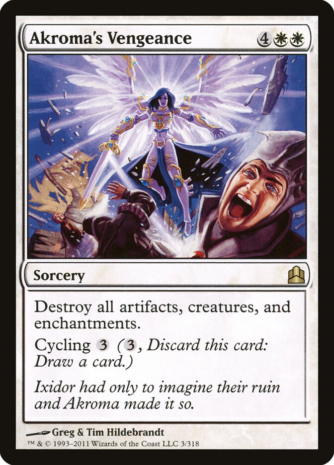 Akroma's Vengeance (3) - Commander 2011 (CMD)