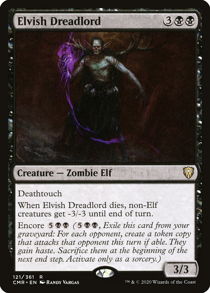 Elvish Dreadlord (121) - Commander Legends (CMR)