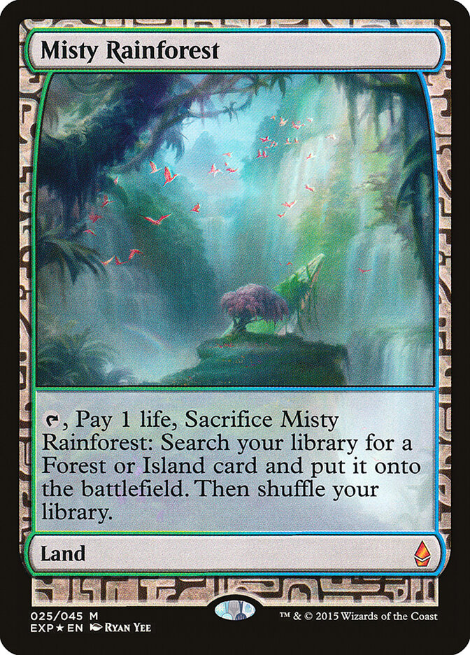 Misty Rainforest (25) - Zendikar Expeditions (EXP)
