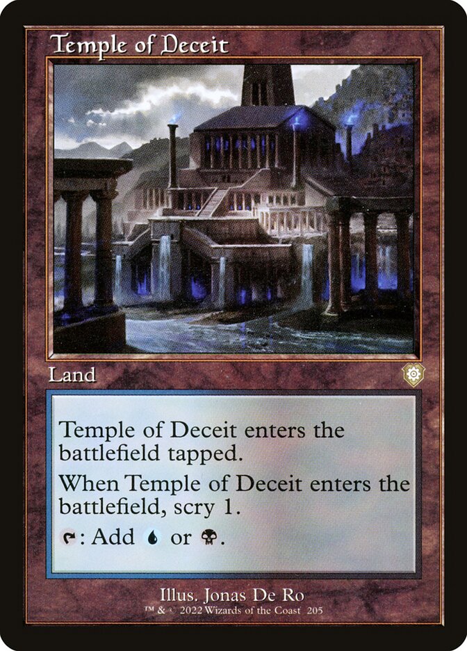 Temple of Deceit (205) - The Brothers' War Commander (BRC)