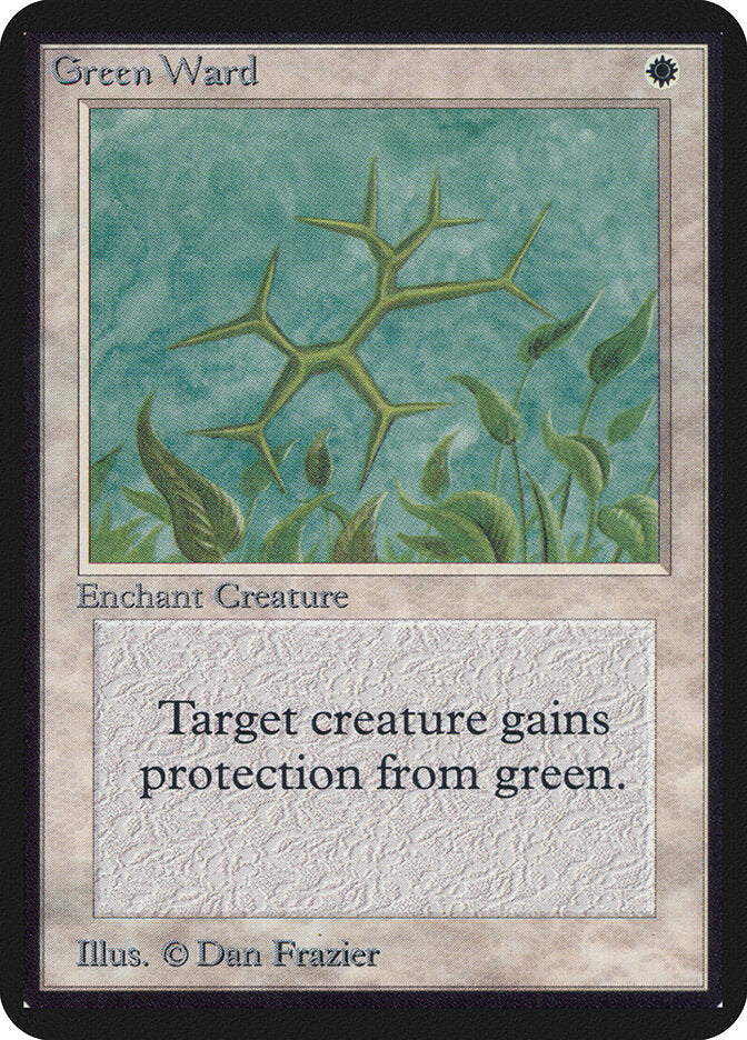 Green Ward (20) - Limited Edition Alpha (LEA)