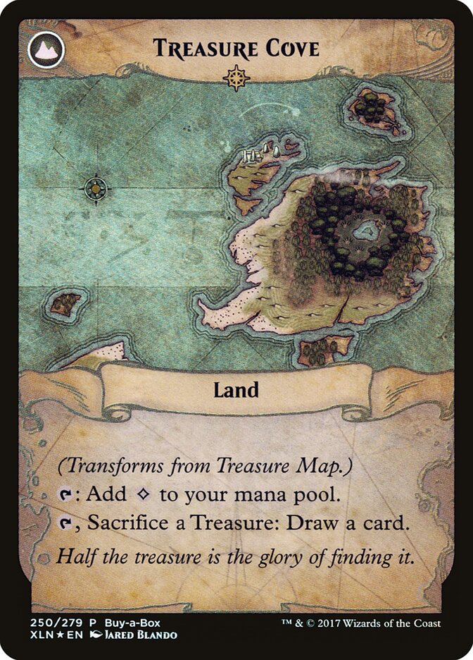 Treasure Map // Treasure Cove (250) - XLN Treasure Chest (PXTC)