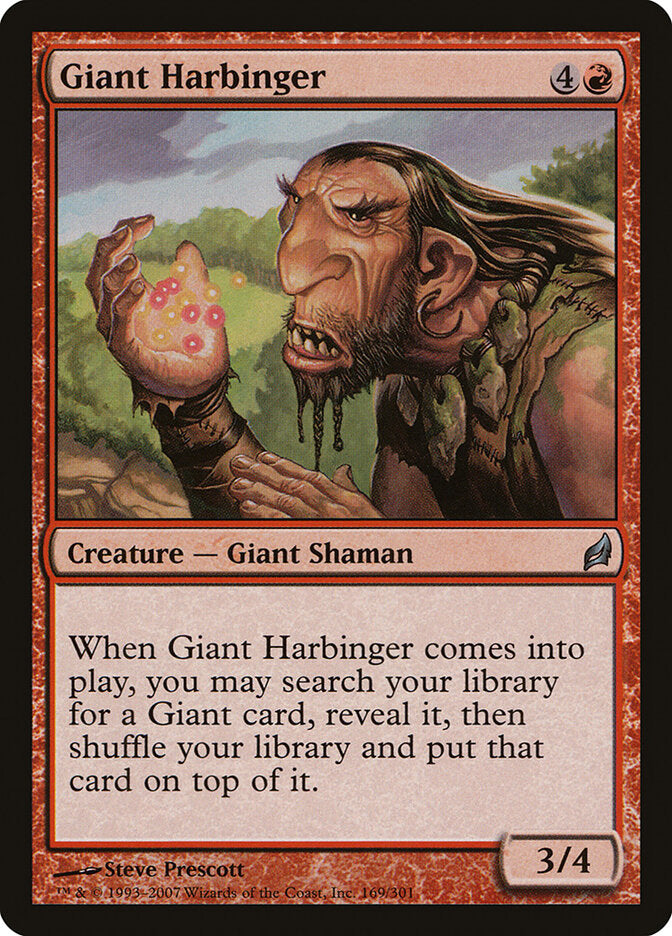 Giant Harbinger (169) - Lorwyn (LRW)