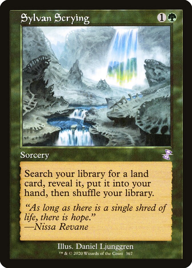 Sylvan Scrying (367) - Time Spiral Remastered (TSR)