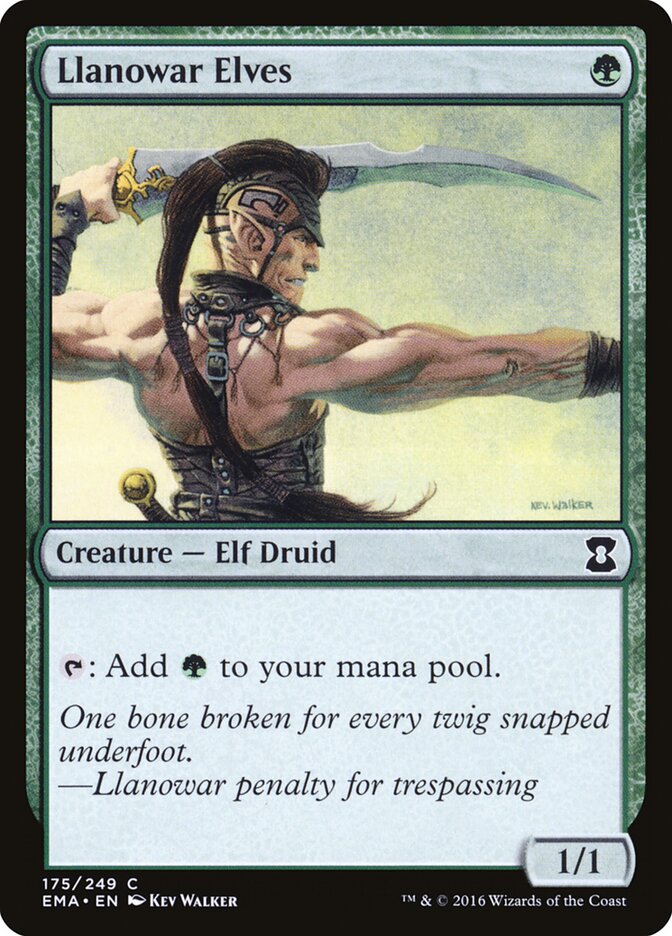 Llanowar Elves (175) - Eternal Masters (EMA)