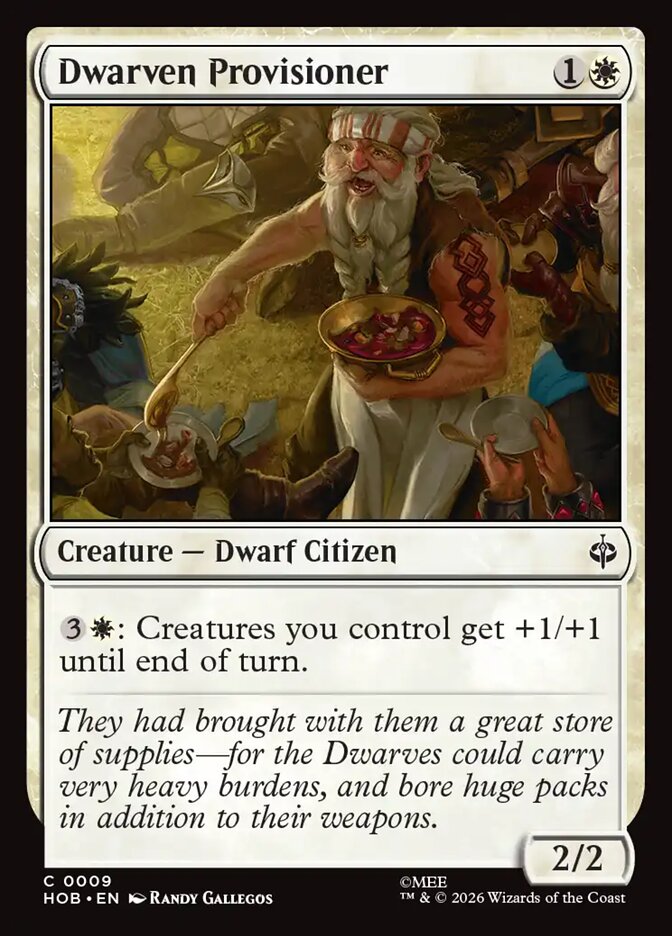 Dwarven Provisioner (9) - The Hobbit (HOB)