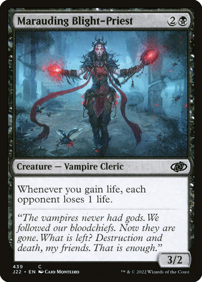 Marauding Blight-Priest (439) - Jumpstart 2022 (J22)