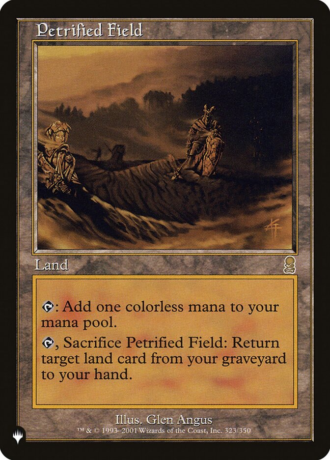 Petrified Field (ODY-323) - The List (PLST)