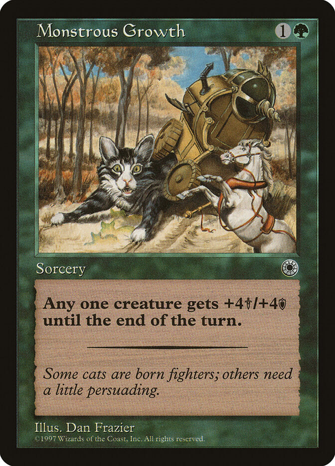 Monstrous Growth (173) - Portal (POR)