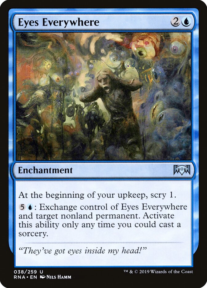 Eyes Everywhere (38) - Ravnica Allegiance (RNA)