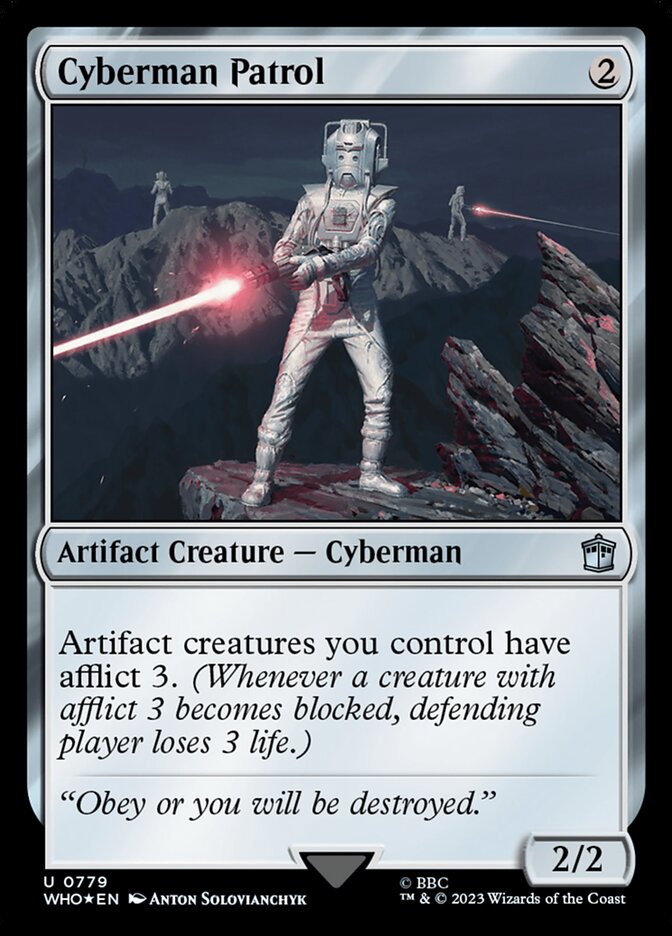 Cyberman Patrol (779) - Doctor Who (WHO)