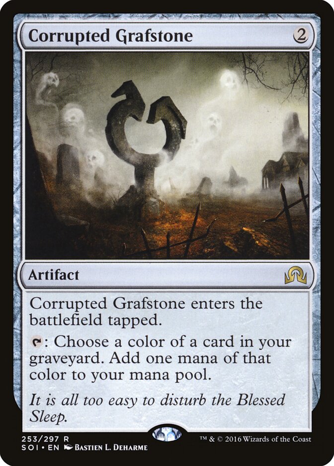 Corrupted Grafstone (253) - Shadows over Innistrad (SOI)