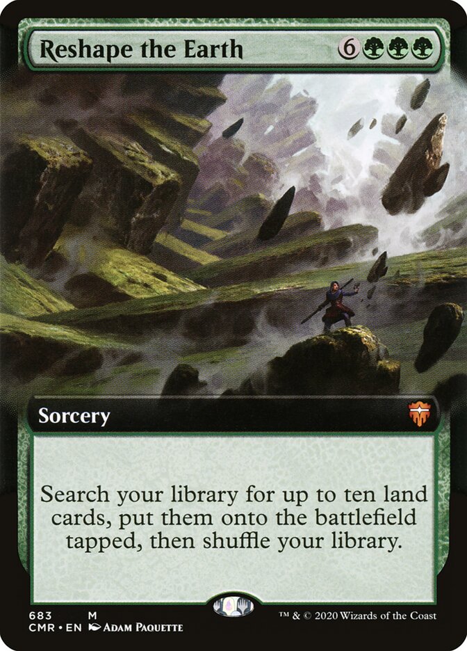 Reshape the Earth (683) - Commander Legends (CMR)