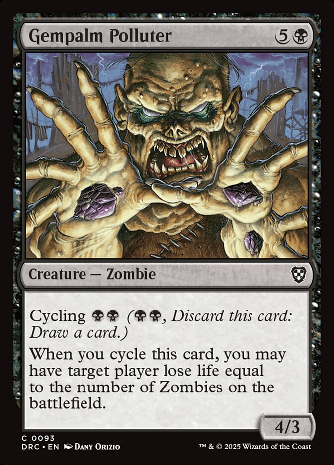Gempalm Polluter - Aetherdrift Commander (DRC)