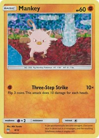 Mankey (8) - McDonald's Promos 2019 (M19)