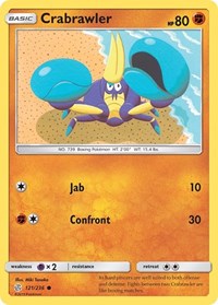 Crabrawler (121) - SM - Cosmic Eclipse (SM12)