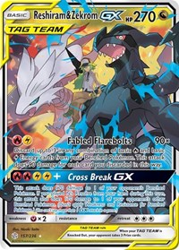 Reshiram & Zekrom GX (157) - SM - Cosmic Eclipse (SM12)