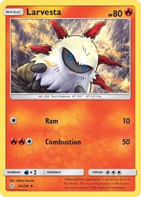 Larvesta (34) - SM - Cosmic Eclipse (SM12)