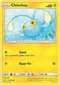 Chinchou (71) - SM - Cosmic Eclipse (SM12)
