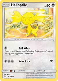 Helioptile (179) - SM - Cosmic Eclipse (SM12)