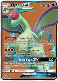 Flygon GX (Full Art) (218) - SM - Cosmic Eclipse (SM12)