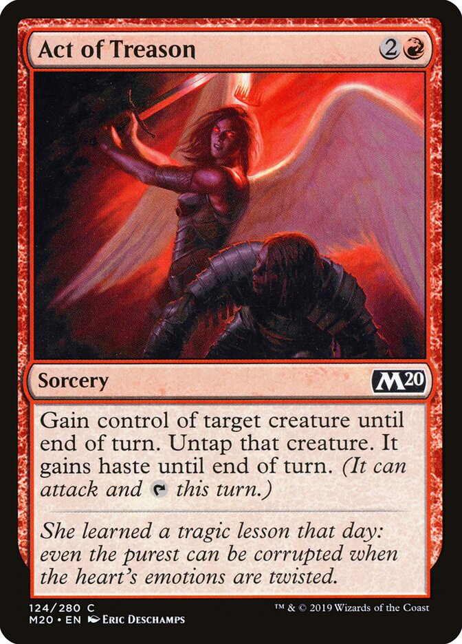 Act of Treason (124) - Core Set 2020 (M20)